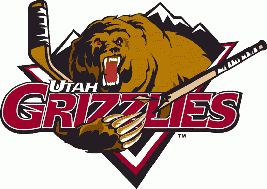 Utah Grizzlies 1998 99-2000 01 Primary Logo iron on transfers for clothing
